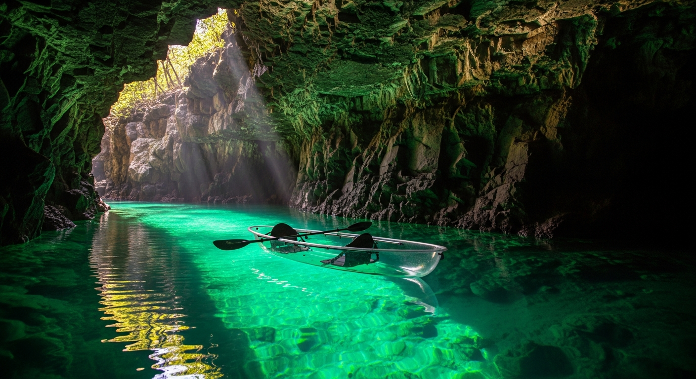 Glass Bottom Kayak Tours Emerald Cave